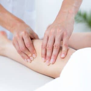 partial lower body massage